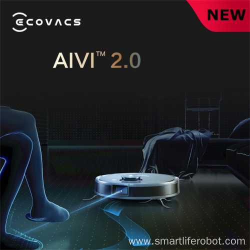 Automatic Ecovacs DEEBOT Ozmo T9 AIVI+ Robot Vacuum